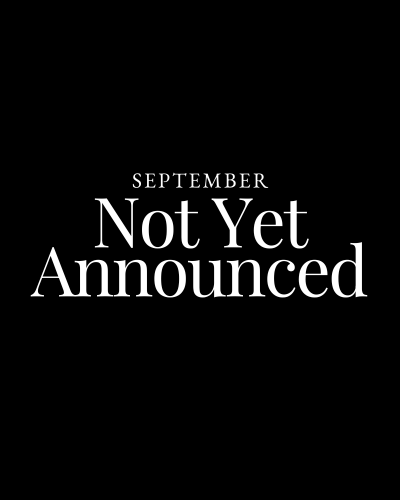 Not Yet Announced Dinner Card for September